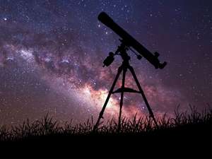 Image for event: Exploring Space with a Telescope